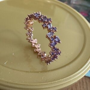 Bomb Party Amethyst CZ Size 11